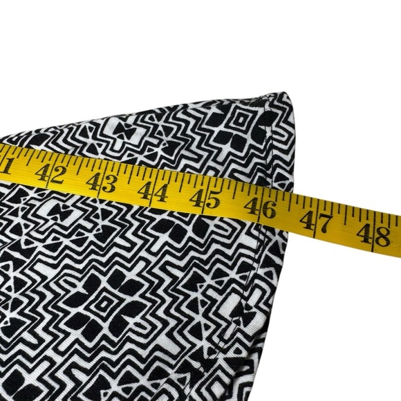 Maeve Black and White Midi Dress - Picture 9 of 11